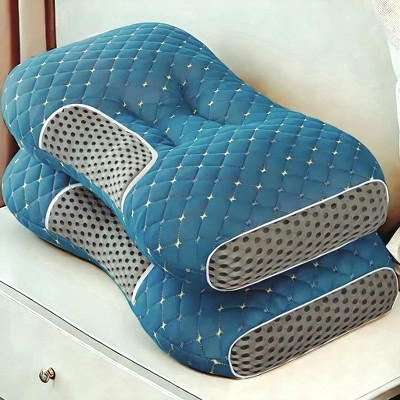 Aghana Digitals Butterfly-Shaped 3D Knitted Cotton Massage Pillow with Slow-Rebound Memory Foam for