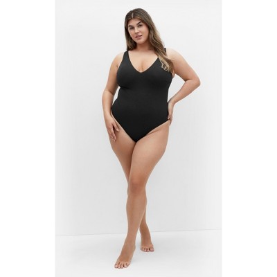 Women's Plus Size Vigo 1 Piece - black | CITY CHIC