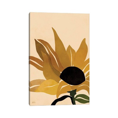 Sunflower by Bria Nicole Unframed Wall Canvas - iCanvas