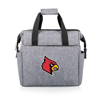 NCAA Louisville Cardinals On The Go Lunch Cooler - Gray