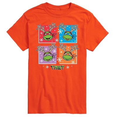 Men's - Teenage Mutant Ninja Turtles - Reindeer Turtles Short Sleeve Graphic T-Shirt
