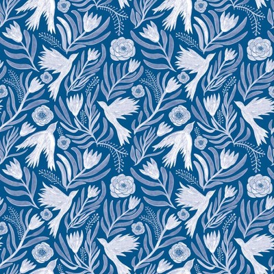 Tempaper Peel and Stick Wallpaper Otomi Dove