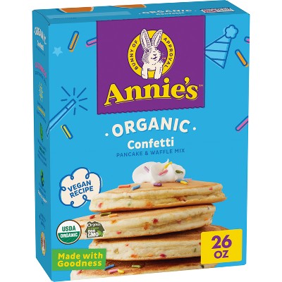 Annie's Homegrown Birthday Confetti Pancake & Waffle Mix - 26oz