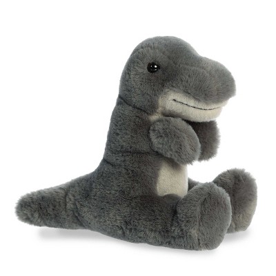 Aurora Medium T-Rex Flopsie Adorable Stuffed Animal Gray 11"