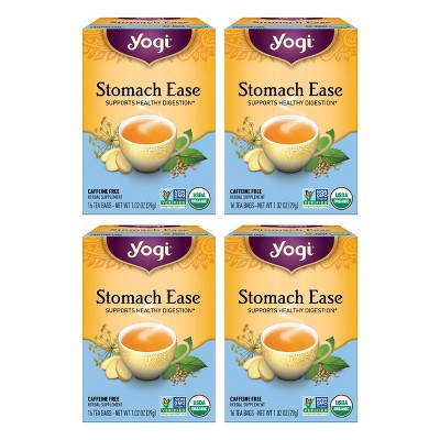 Yogi Tea - Stomach Ease -  64 ct, 4 Pack
