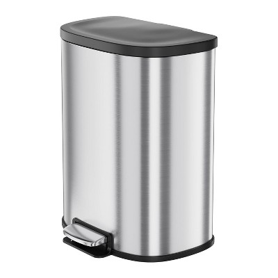 Stainless Steel Trash Can 13 Gal