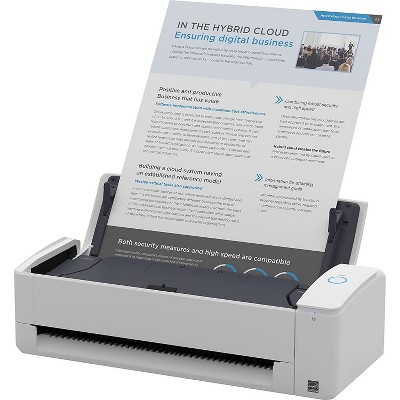 Fujitsu ScanSnap iX1300 Compact Wi-Fi Document Scanner for Mac or PC, White, PA03805-B005