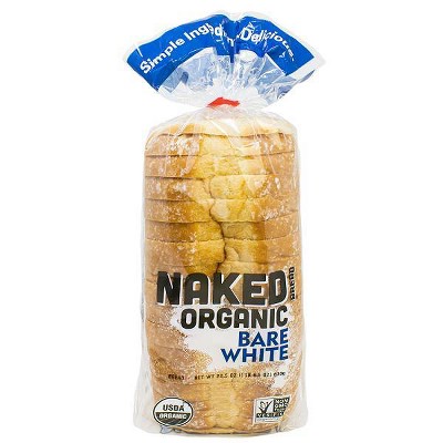Franz Naked Organic Bare White Bread - 22.5oz