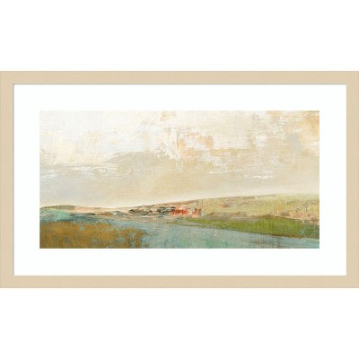 Amanti Art Long Lines by Suzanne Nicoll Wood Framed Wall Art Print