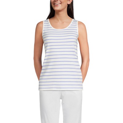 Lands' End Women's Cotton Tank Top