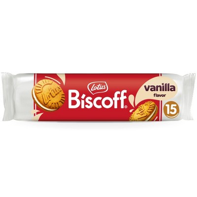 Biscoff Sandwich Vanilla Cream Cookies - 5.29oz/15ct