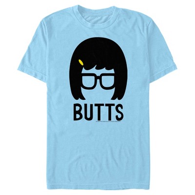 Men's Bob's Burgers Tina Butts Silhouette T-Shirt