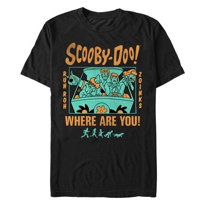 Men's Scooby Doo Where Are You Ruh-Roh T-Shirt