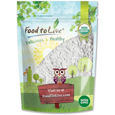 Organic Potato Starch - Unmodified Powder, Non-GMO, Pure Flour, Kosher, Vegan