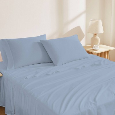 Organic Cotton Deep Pocket Percale Sheet Set - Purity Home