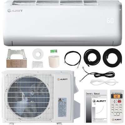 12000 BTU 18.5 SEER2 Ductless Mini-Split AC & Heat Pump (220 V)
