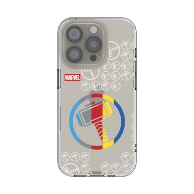 Keyscaper Marvel Avengers Sigil Clear Cell Phone Case for Apple iPhone