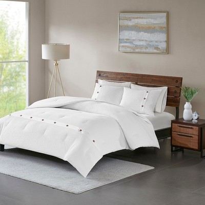 3pc Lucina Waffle Weave Comforter Set
