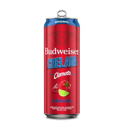 Budweiser Chelada Beer - 25 fl oz Can