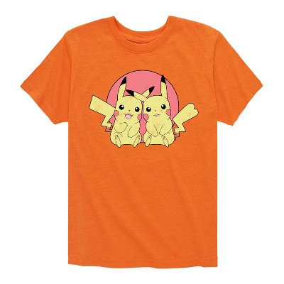 Boys' - Pokémon - Pikachu Group In Circle Short Sleeve Graphic T-Shirt