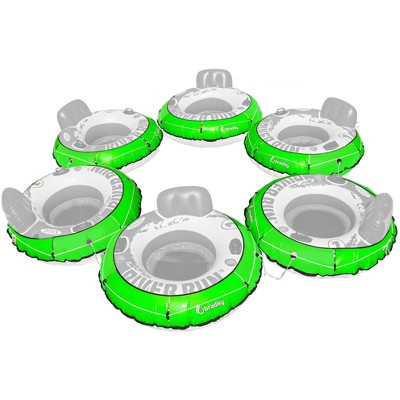 Bradley 6 Pack Heavy Duty River Tube Cover Only; Made in USA; Compatible with Intex River Run 53" Tubes