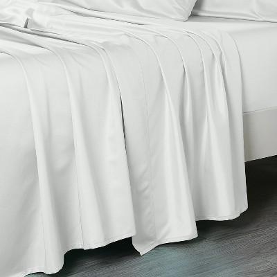 Egyptian Linens 120 X 112 Inches Flat Sheet - USA Luxurious 500 Cotton Sateen
