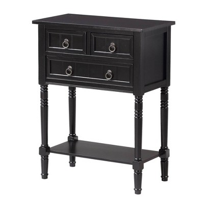 Kendra 3 Drawer Hall Table with Shelf - Breighton Home