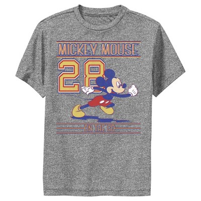 Boy's Disney Mickey Mouse 28 On The Go Performance Tee