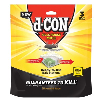 d-CON Bait Station Blocks For Mice Model No 1920099427