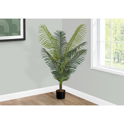 NicBex Artificial Tree Artificial Plant 47" Tall Artificial Palm Tree with Pot, Room Decor for Home Office Foyer Porch