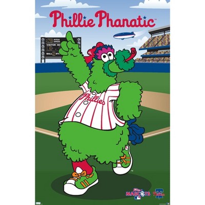 Trends International MLB Philadelphia Phillies - Phillie Phanatic Unframed Wall Poster Prints