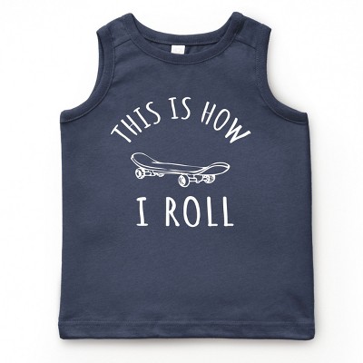 The Juniper Shop This Is How I Roll Youth Tank Top - XL - Navy