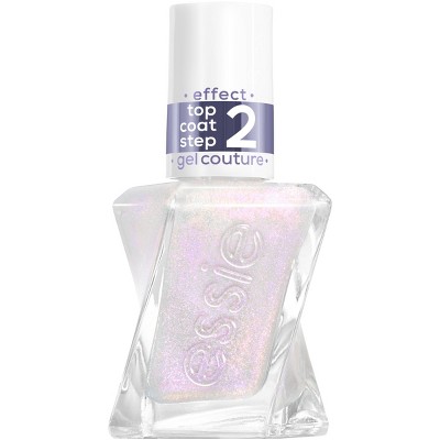 essie Gel Couture Metallic Nail Polish Top Coat - 0.46 fl oz