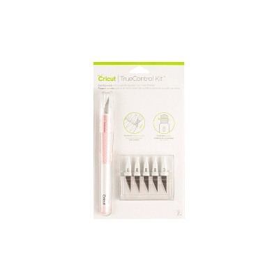 Cricut TrueControl Knife Kit - Rose: Craft Cutting Tool, Exacto Knife, Cricut Supplies, Manual, Metal & Plastic Handle