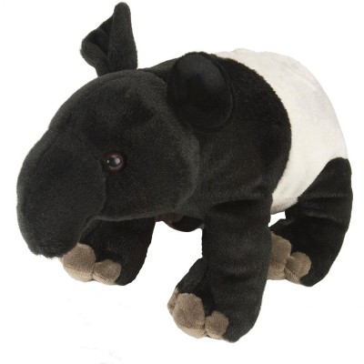 Wild Republic Cuddlekins Tapir Stuffed Animal, 12 Inches