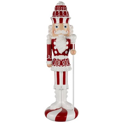 Northlight Christmas Candy Nutcracker King - 21.75" - Red