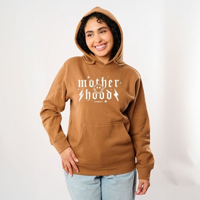 Simply Sage Market S.W.Smiley Mother Hood Distressed Hoodie