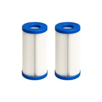 Nispira Pool Filter Replacement for Bestway Flowclear Type III Cartridge Pool Filter Pump 58012E 1000-1500 Gal. | Pack of 2