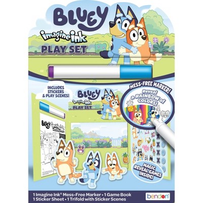 Bluey Imagine Ink Play Set with Stickers