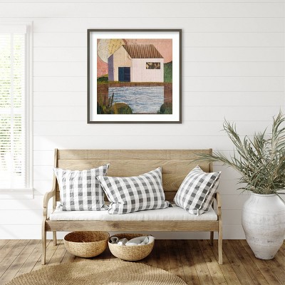 Amanti Art Small House V by Susan Savory Framed Wall Art Print