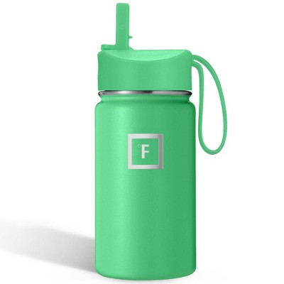 IRON FLASK 14oz Kids' Stainless Steel Water Bottle Lucky Jade