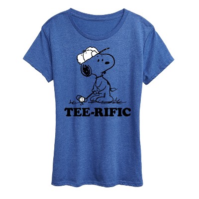 Women's - Peanuts - Teerific Snoopy Short Sleeve Graphic T-Shirt