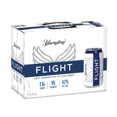 Yuengling Flight Light Beer - 12pk/12 fl oz Cans