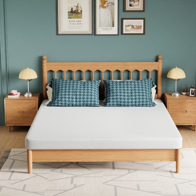 FDW 6 Inch Gel Memory Foam Mattress,Mattress in a Box with Washable and Removable Zipper Cover,Fiberglass Free,CertiPUR-US Certified