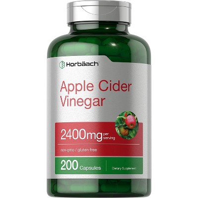 Horbaach Apple Cider Vinegar 2400mg | 200 Capsules