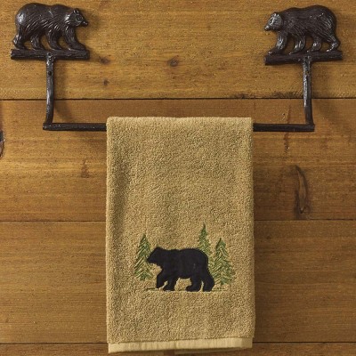 Park Designs Cast Bear Towel Bar - 16"