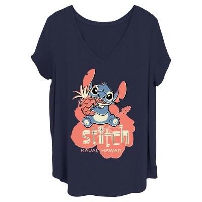 Women's Lilo & Stitch Kauai Pineapple Stitch T-Shirt