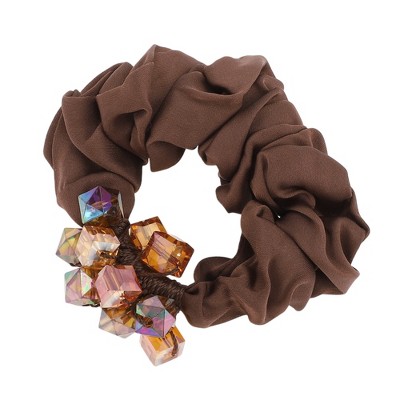 Unique Bargains Durable Cube Faux Crystal Hair Rope 1 Pc