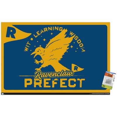 Trends International The Wizarding World: Harry Potter - Ravenclaw Clubhouse Crest Unframed Wall Poster Prints