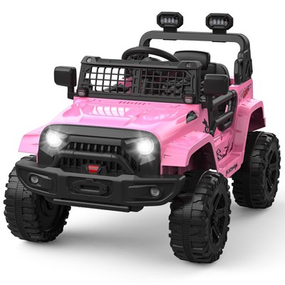 12V Electric Ride Car for Kids with Remote Control, Ride Toy for Boys Girls Ages 3+